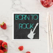 Rock Star Napkins Serviette (Beispiel)
