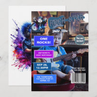 Rock Star "One Rocks"! Zeitschrift Cover 1. Geburt