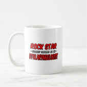 Rock Star ... Otolaryngologin Kaffeetasse (Links)