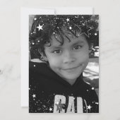 Rock Star Party Gitarre Geburtstag Foto Einladunge Einladung (Rückseite)