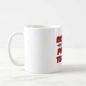 Rock Star.. Physik-Lehrer Kaffeetasse (Links)