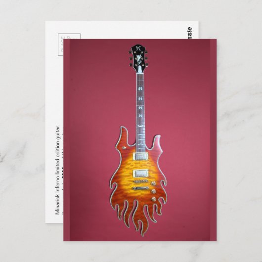 ROCK STAR Postcard Postkarte (Vorne/Hinten)