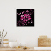 Rock Star - Poster (Küche)