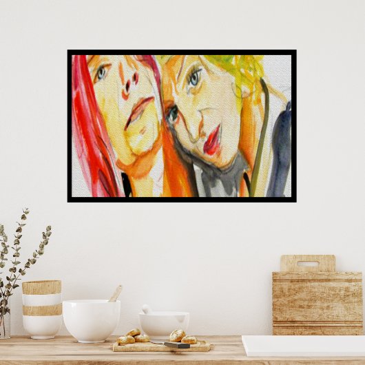 Rock Star Poster (Küche)