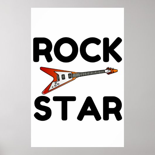 Rock Star Poster (Vorne)