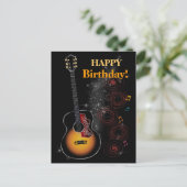 Rock Star Postkarte (Stehend Vorderseite)