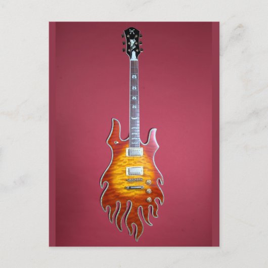 ROCK STAR Postkarte (Vorderseite)