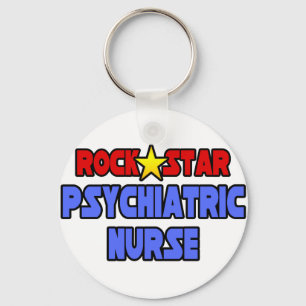 Rock Star Psychiatric Nurse Schlüsselanhänger