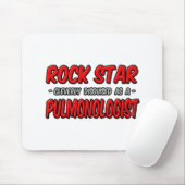 Rock Star Pulmonologe Mousepad (Mit Mouse)