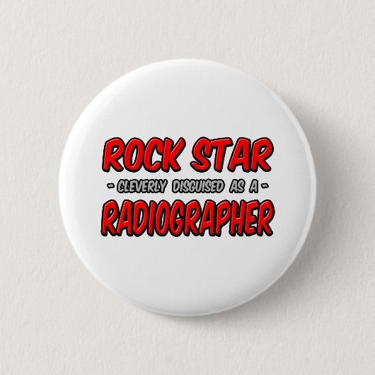 Rock Star Radiograf Button (Vorderseite)