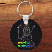 Rock Star Schlüsselanhänger (Vorderseite)