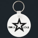 Rock Star Schlüsselanhänger<br><div class="desc">Bist du ein Rockstar? Wenn nicht,  werden Sie sich sicher wie einer fühlen,  mit diesem Schlüsselanhänger an Ihren Schlüsseln!</div>