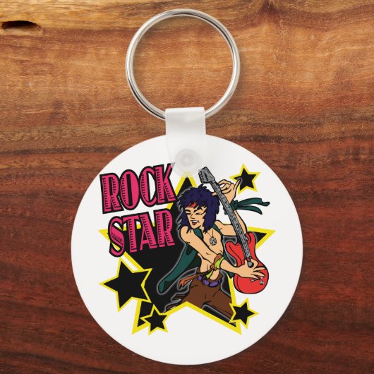 ROCK STAR SCHLÜSSELANHÄNGER (Vorderseite)