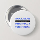Rock Star wird clever als Apotheke in Tech 2 getar Button (Vorne & Hinten)