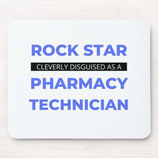 Rock Star wird clever als Apotheke in Tech 2 getar Mousepad (Vorne)