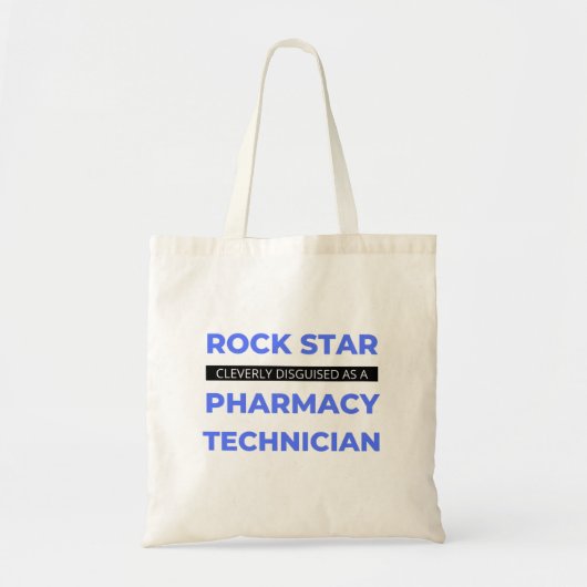Rock Star wird clever als Apotheke in Tech 2 getar Tragetasche (Vorne)