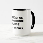 Rock Star wird clever als Krankenschwester 2 verkl Tasse (VorderseiteRechts)
