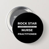Rock Star wird clever als Krankenschwester verklei Button (Vorne & Hinten)