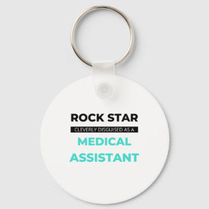 Rock Star wird clever als Medizin 2 verkleidet Schlüsselanhänger