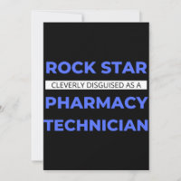 Rock Star wird clever als Pharmacy Tech getarnt