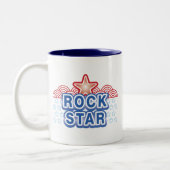 Rock Star Zweifarbige Tasse (Links)