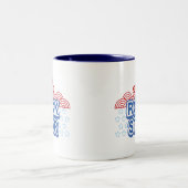 Rock Star Zweifarbige Tasse (Mittel)