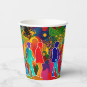 Rock Stars Pappbecher (Vorderseite)