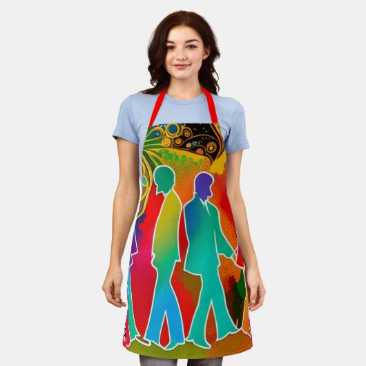 Rock Stars Schürze (Getragen)