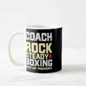 Rock Steady Boxing Coach Beat Parkinson Kaffeetasse (Links)