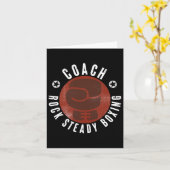 Rock Steady Boxing Coach Karte (Gelbe Blume)
