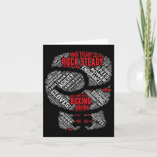Rock Steady Boxing Glove Parkinsons Karte