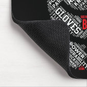 Rock Steady Boxing Glove Parkinsons Mousepad (Ecke)