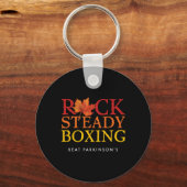 Rock Steady Boxing Herbstleaf Schlüsselanhänger (Vorderseite)