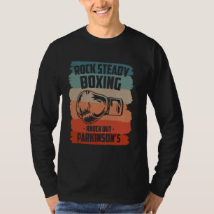 Rock Steady Boxing klopfen Parkinson Inspirierend T-Shirt