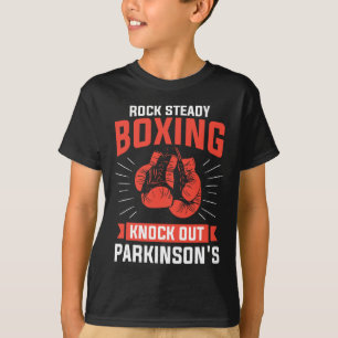 Rock Steady Boxing klopfen Parkinson's Boxer T-Shirt