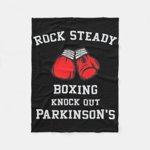 Rock Steady Boxing Knock Out Parkinsons Fleecedecke