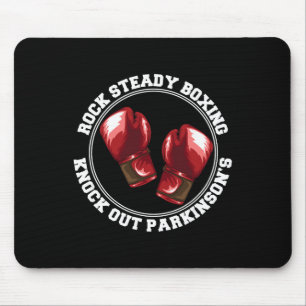 Rock Steady Boxing Knock Out Parkinsons Kämpfer Re Mousepad