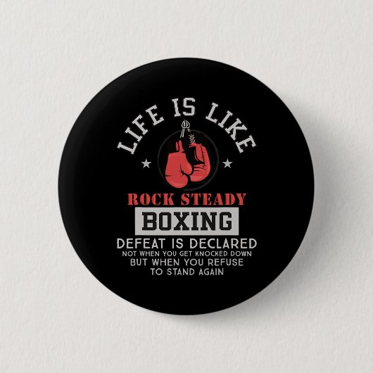 Rock Steady Boxing Parkinson 2 Button (Vorderseite)