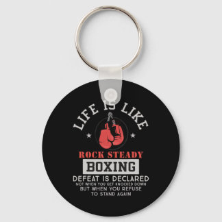 Rock Steady Boxing Parkinson 2 Schlüsselanhänger