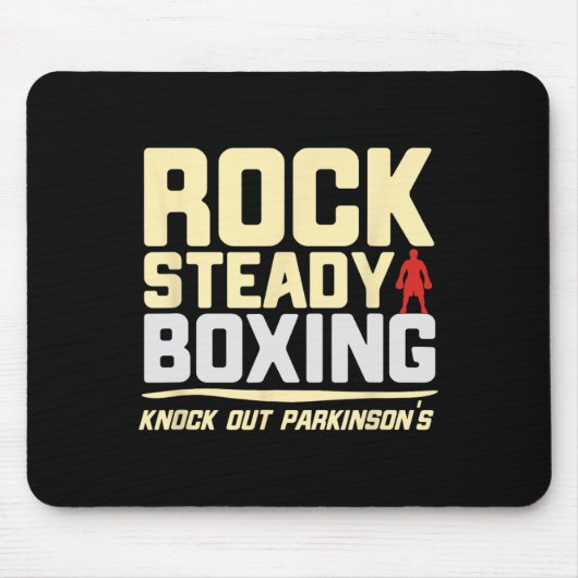 Rock Steady Boxing Parkinson Mousepad (Vorne)