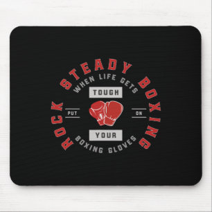Rock Steady Boxing Parkinson, wenn das Leben berüh Mousepad