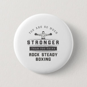 Rock Steady Boxing Parkinson's You are Stronger Button