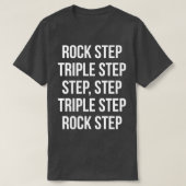 Rock Step Swing Dance T-Shirt (Design vorne)