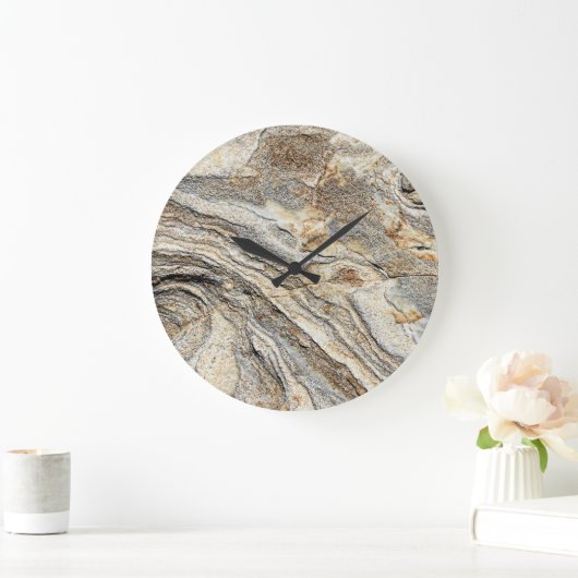 Rock Stone Large Clock Große Wanduhr (Zuhause)