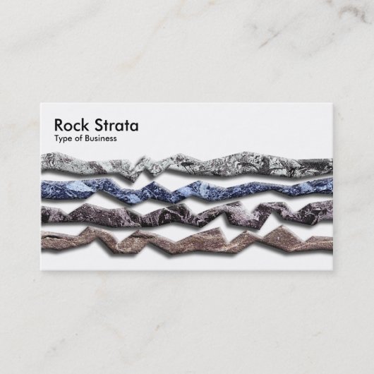 Rock Strata 3 Visitenkarte (Vorderseite)