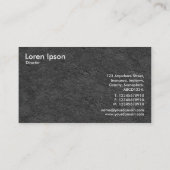 Rock Strata - Pearl Visitenkarte (Rückseite)