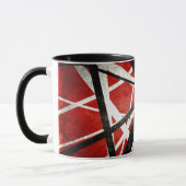 Rock Stripes abstrakter Designer Tasse (Links)
