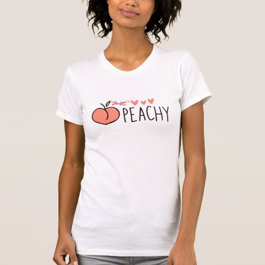 Rock Summer mit Just Peachy: Das Gefühl gut T-Shirt (Vorderseite)