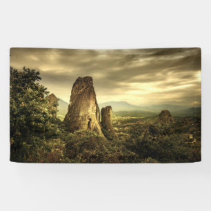 Rock Sunset in Griechenland Banner