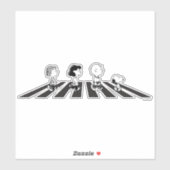 Rock-T-Shirts | Group Walk Aufkleber (Blatt)